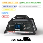 SMART-50  inverteres akkumulátortöltő