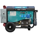 HERON 421 GREY +; háromfázisú hálózatba köthető 1 fázisú; 6,8 kVA-es vészhelyzeti áramfejlesztő, kommunikációs egységgel