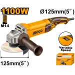 INGCO Sarokcsiszoló 125 mm 1100 W