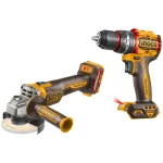 INGCO Akkus erőcsomag 20 V Ütvefúró-csavarozó 66 Nm+Sarokcsiszoló 125 mm (2 db akku + töltő)