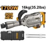 INGCO Bontókalapács 45 J 1700 W SDS-Hex